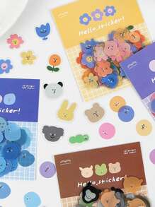 papermore 100入組卡通圖案隨機貼紙