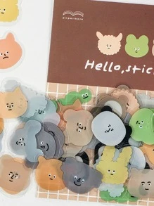 papermore 100入組卡通圖案隨機貼紙