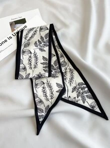 Khăn quàng cổ thời trang in hình chiếc lá cho cuộc sống hàng ngày Bandana, dây buộc tóc, băng đô lý tưởng để tôn lên vẻ ngoài của bạn - Nhiều màu - Xem 2