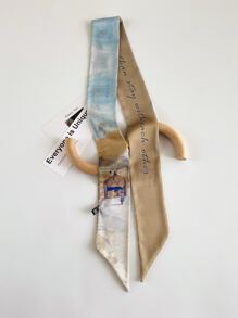 Khăn quàng cổ có hình và chữ - Nhiều màu - Xem 2