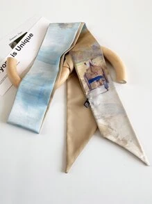Khăn quàng cổ có hình và chữ - Nhiều màu - Xem 5