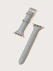 PU Watchband Compatible With Apple Watch - Grey - View 2