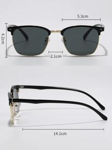 男女时尚眼镜 - 复古旅行金属镜框，经典款式 | 防紫外线，遮阳，适合户外运动、骑行、旅行、海滩、度假、驾驶、钓鱼及夏季使用