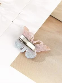 5pcs Butterfly Decor Alligator Hair Clip For Daily Casual Outing Wear Cute - Multicolor - View 4