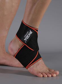 JINGBA SUPPORT 1pc Letter Graphic Ankle Brace - Orange - View 3