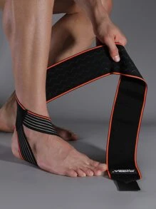 JINGBA SUPPORT 1pc Letter Graphic Ankle Brace - Orange - View 4