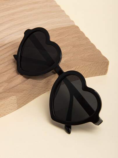 Toddler Kids Heart Frame Fashion Glasses