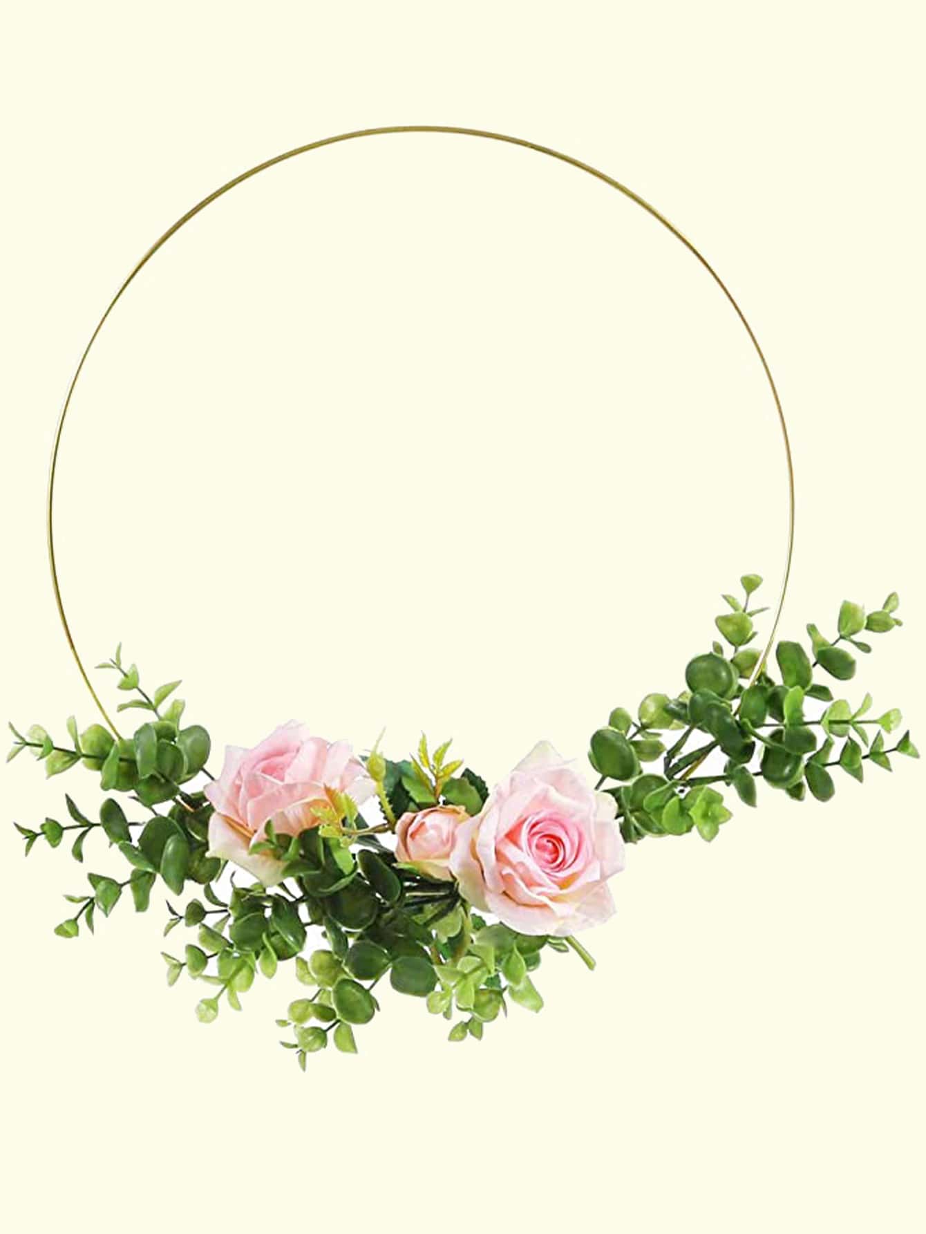 1pc DIY Iron Ring - Gold - View 1