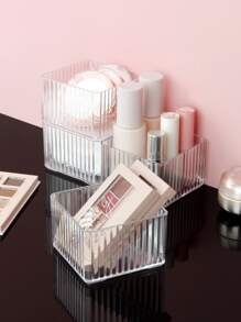 1pc Cosmetic Storage Holder - Clear - View 5