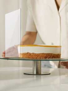 1pc Clear Cake Scraper - Trong sáng - Xem 2