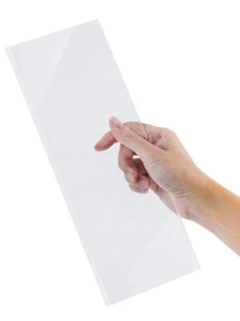 1pc Clear Cake Scraper - Trong sáng - Xem 5