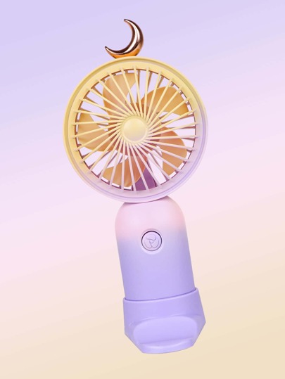 AOYI Charging Portable Mini Handheld Fan With Color Gradient + Usb Cable