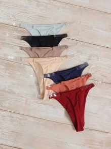 7pack Clear Strap Panty - Multicolor - View 2