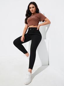 Rivivi 女式休闲纯色修身长裤