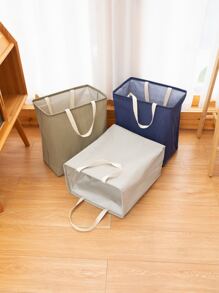 Cesto para la ropa simple - Gris Claro - Ver 4