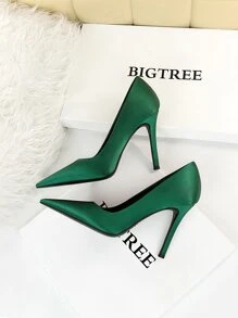 2025秋冬季女士时尚前卫高跟鞋，细高跟鞋，优雅，女士浅口鞋，尖头高跟鞋