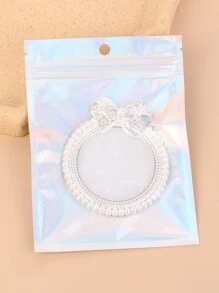 pinpai Móng Tay Nghệ Thuật Vintage Ngọc Trai Bướm Hiển Thị Khung Bảng Thực Hành Đĩa Mẹo - Nhiều màu - Xem 4