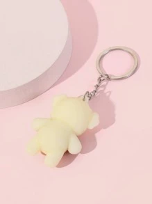 Móc khóa gấu hoạt hình quyến rũ - Nhiều màu - Xem 3