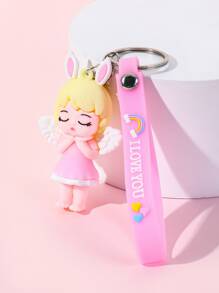 Figure Charm Keychain - Multicolor - View 1