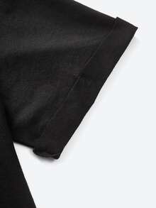 Claudette Lambert Camiseta con estampado floral con mariposa - Negro - Ver 3