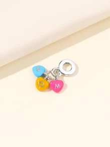 心DIY吊墜 - 彩色 - 查看 3