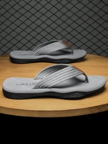 Dép xỏ ngón & dép nam - Xám - Xem 2