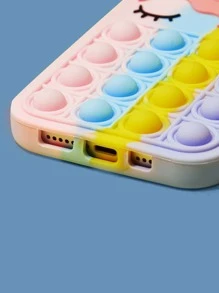 ROMWE Street Life 擠壓泡泡解壓手機殼 - 彩色 - 查看 3