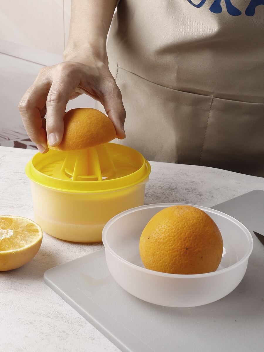 3 pièces Presse-agrumes à main multifonction citron - Multicolore - Voir 1