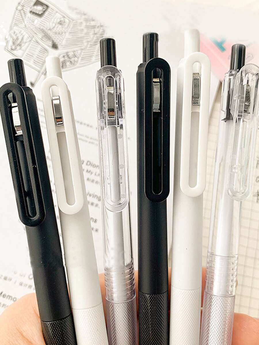 1 cái bút bi báo chí ngẫu nhiên - Nhiều màu - Xem 1