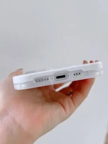 透明手機殼帶隱形手機支架