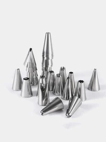 50入組烘焙蛋糕裱花套裝 - 彩色 - 查看 4