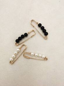 4pcs Decorative Waist Buckle Pin For Clothing Decoration And Anti-Slipping