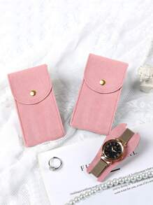 1入組素色手錶收納袋