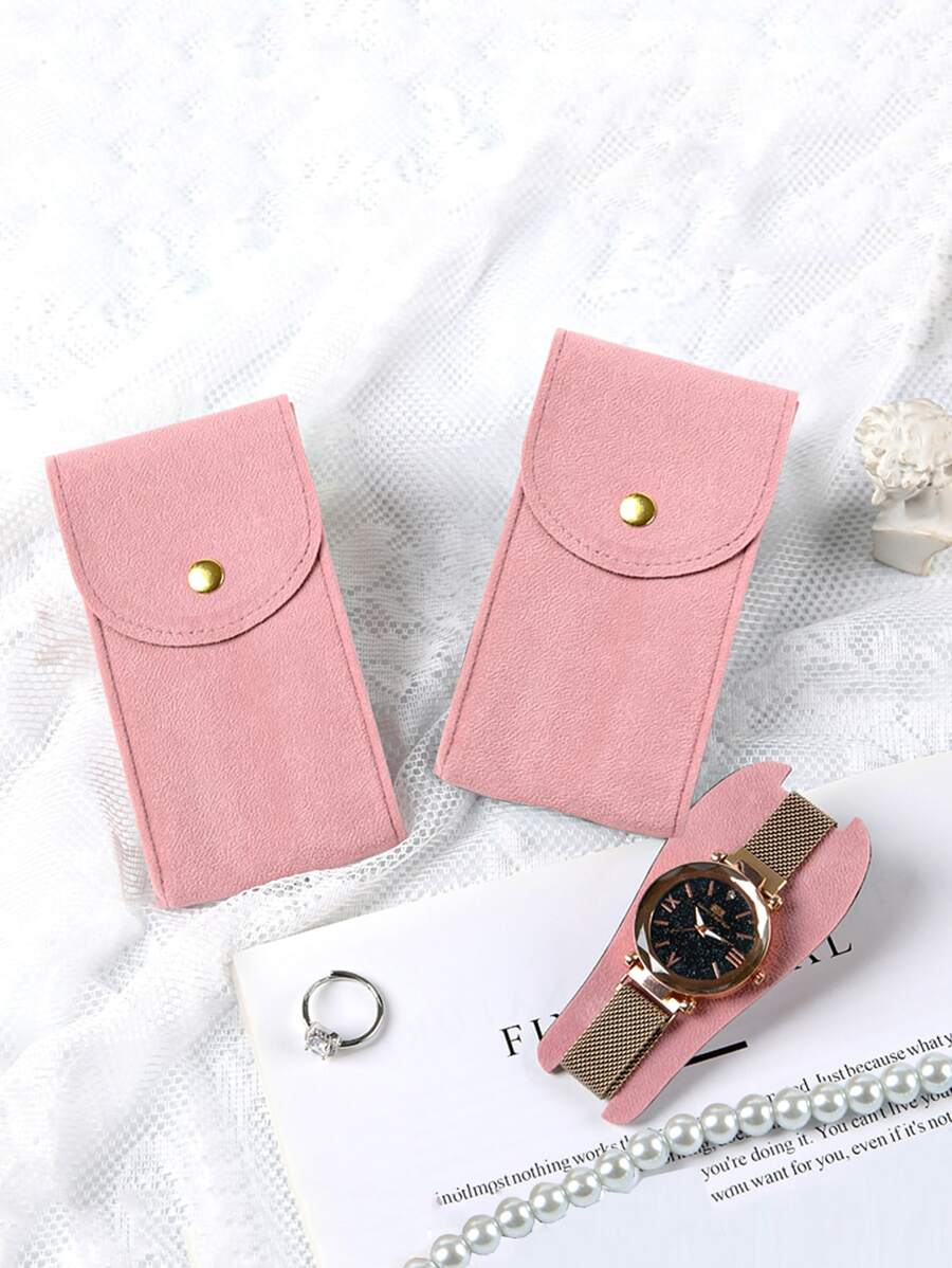 1入組素色手錶收納袋