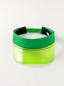 透明遮陽帽 - 綠色 - 查看 2