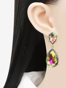 juran Water Drop Earrings - Multicolor - View 4