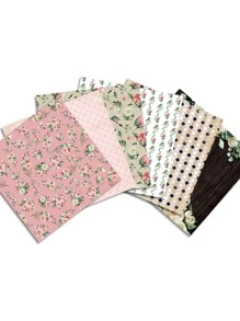 24 piezas Papel material con patrón mixto al azar - Multicolor - Ver 4