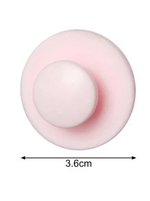 1pc Tay nắm cửa an toàn màu rắn - Hồng - Xem 3