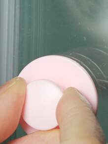 1pc Tay nắm cửa an toàn màu rắn - Hồng - Xem 5