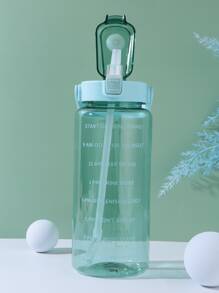 1 pieza Botella de agua grande - Verde - Ver 6