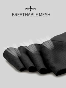 Banda de pelo deportivo - Negro - Ver 3