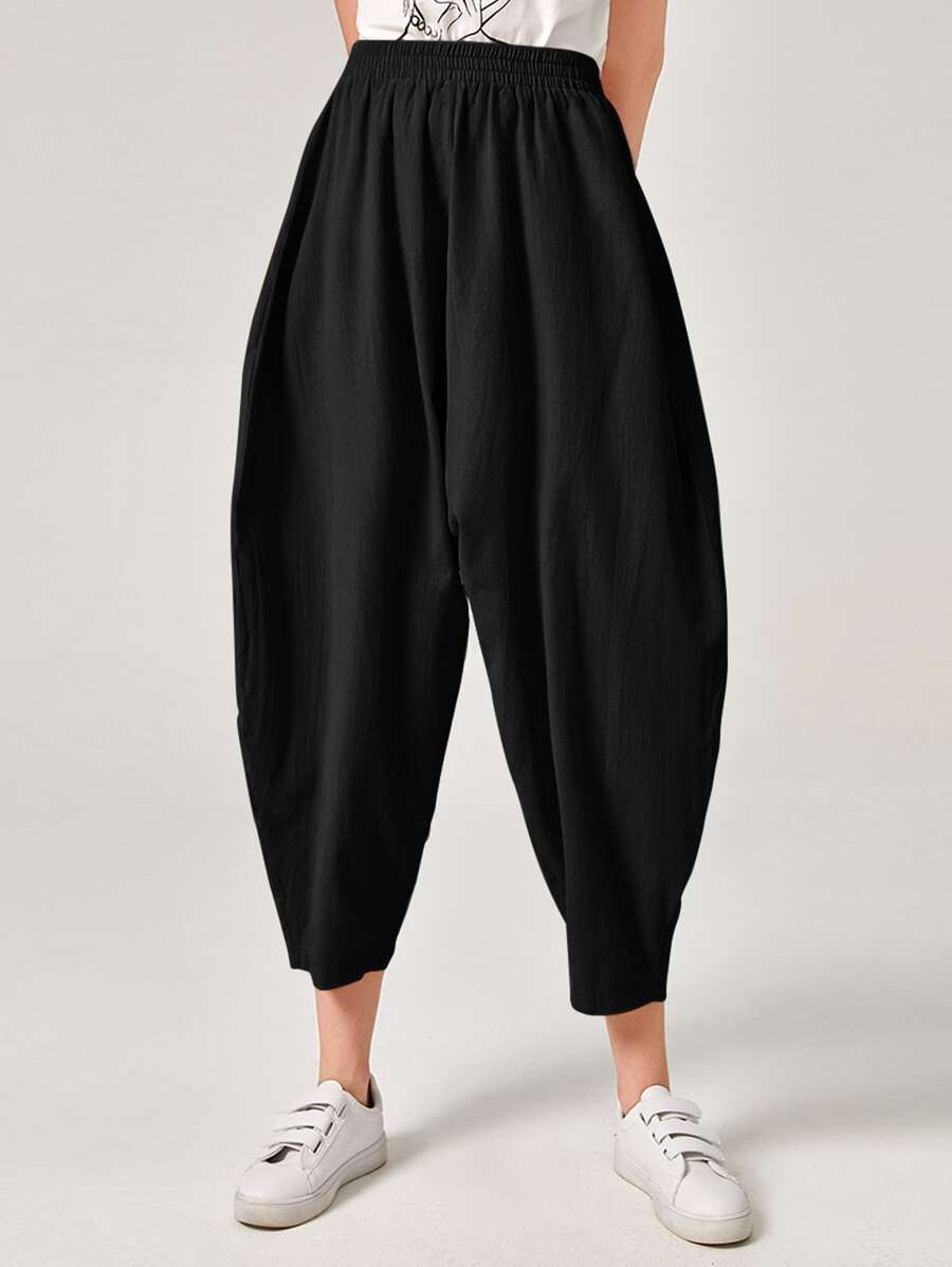 Mulvari Quần ống suông - màu đen - Xem 1