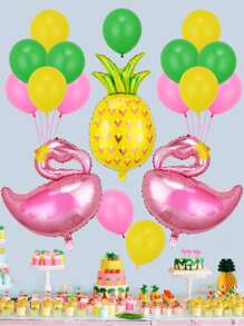 Bộ khinh khí cầu thiết kế 18 chiếc Flamingo - Nhiều màu - Xem 1