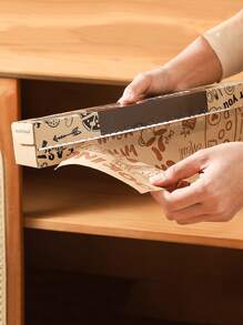 1box Graphic Print Parchment Air Fryer Kitchen Air Fryer Liners Air Fryer Paper Airfryer Air Frier - Multicolor - View 4