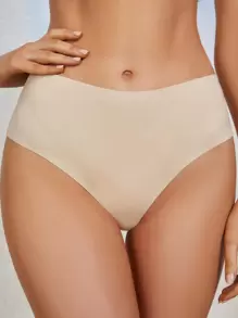 Plain Simple Panty - Apricot - View 1