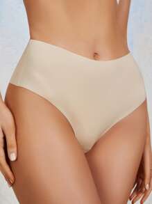 Plain Simple Panty - Apricot - View 3