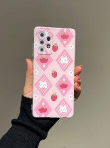 卡通貓樣式手機外殼