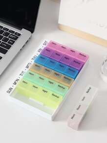 1 pieza Caja de almacenamiento medicamento - Multicolor - Ver 1