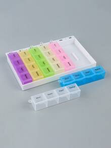 1 pieza Caja de almacenamiento medicamento - Multicolor - Ver 2