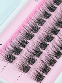 1盒超長局部假睫毛 - 黑色 - 查看 5